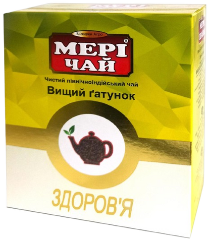 Мері Чай "Здоров'я" чорний індійський 100 г 0-5 фото