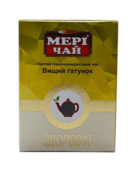 Мері Чай "Здоров'я" чорний індійський 100 г 0-5 фото
