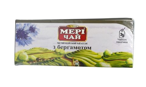 Мері Чай з Бергамотом чорний індійський 25 пак* 2 г 2-3 фото