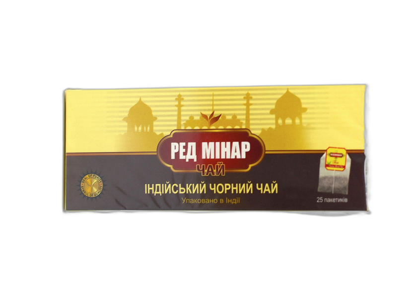 Мері Чай чорний індійський "Ред Мінар" 25 пак * 2 г 3-4 фото